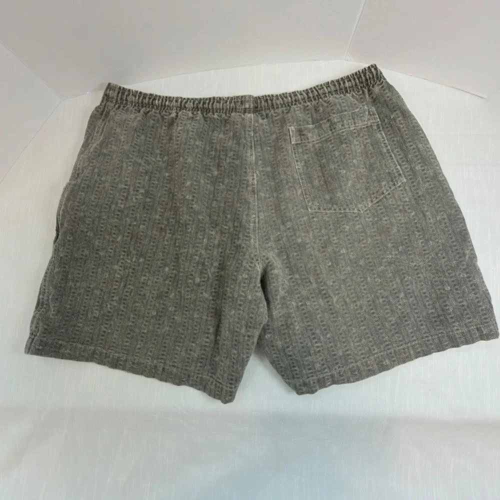 Anchor Blue Shorts Mens Large Grey Excellent Vintage 90s Cotton Gorpcore Skater